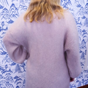 Italialainen Kid Mohair (80%) onesize (XS-XXL), pitkä villatakki - Kuva 2