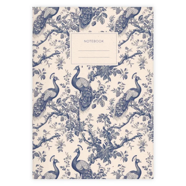 Kauniit kukka-ja lintuaiheiset nidotut vihot A4-A5