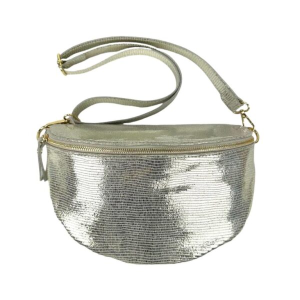 Nahkainen, trendikäs waistbag