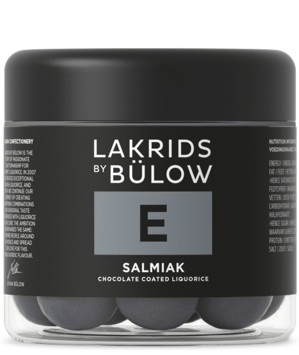 Lakrids by Bülow E – SALMIAK – SMALL 115g