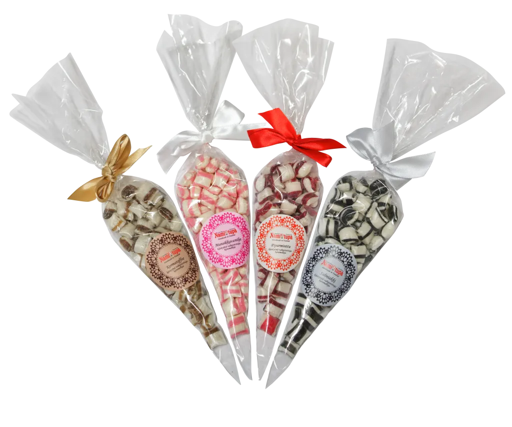 Namituvan tyynykaramellistruutta Polkka 120g - Kuva 1