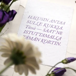 Istutettava kukansiemenkortti A6 - Kuva 2