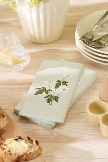 Ib Laursen Valkovuokot servetit 16 kpl