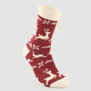 Veraluna porokuvioidut luomupuuvillasukat 1 pr (eri kokoja)