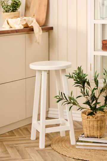 Punottu bambukori Ø 21cm käsikahvoilla