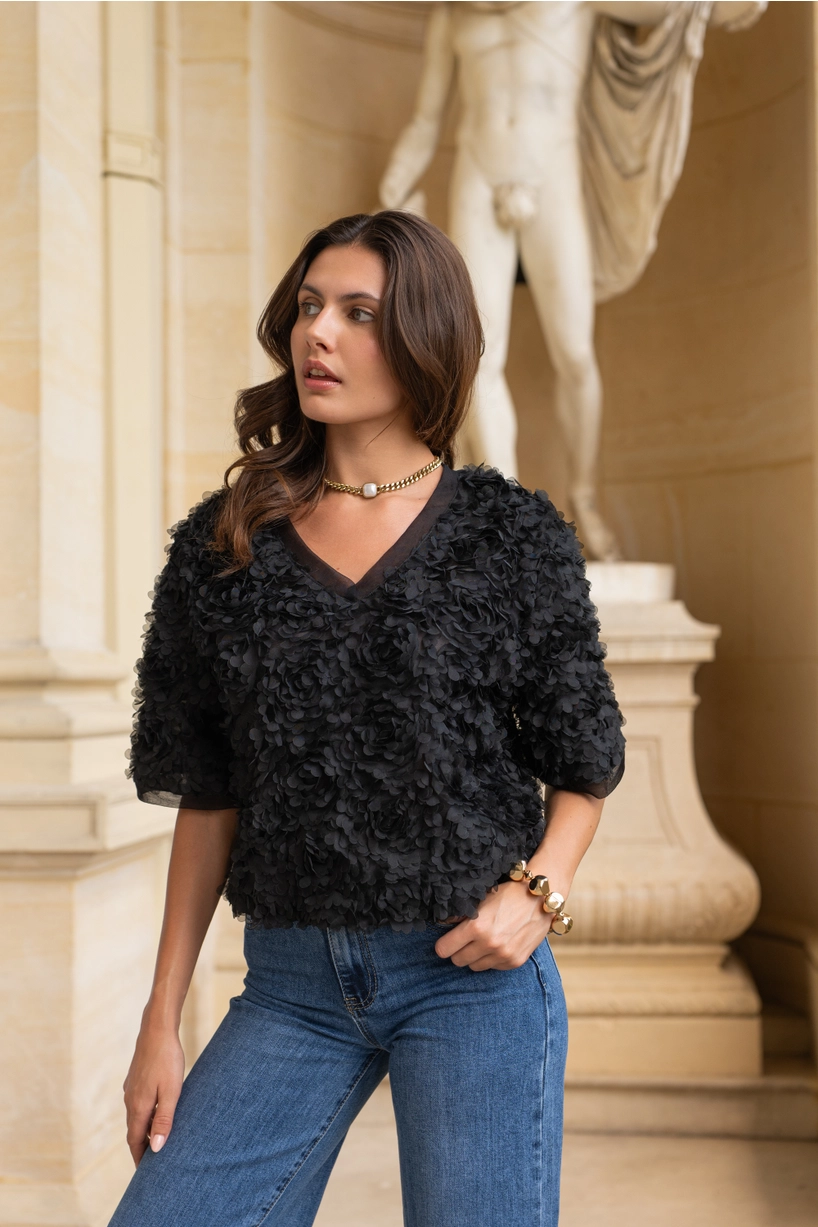 Rosettipaita Onesize S-XL (kaksi väriä) - Kuva 1