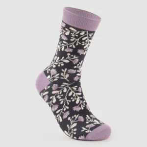 Veraluna kuvioidut luomupuuvillasukat boxi 3 pr, koolle: 35-38 - Kuva 2