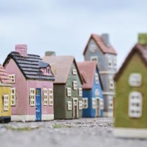 Ib Laursen keltainen lasitettu keraaminen talo - Kuva 2