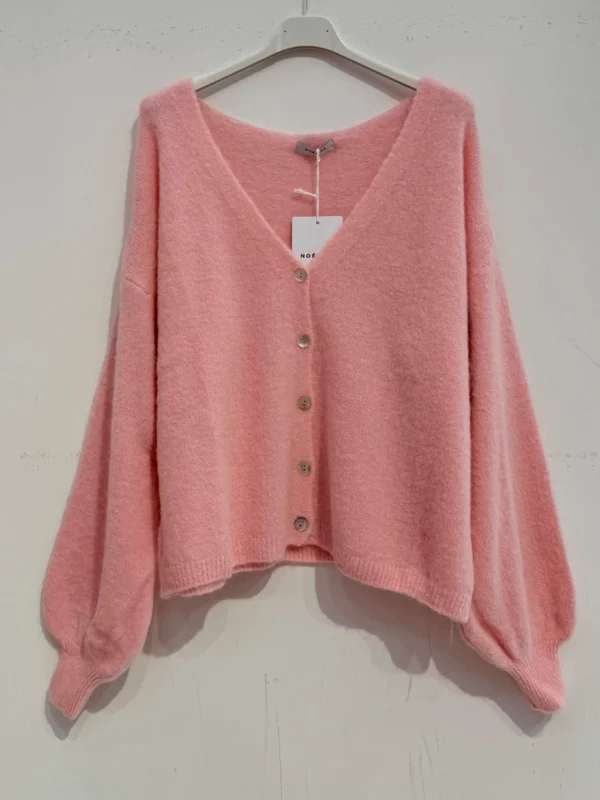 Italialainen alpakkasekoite neuletakki, onesize